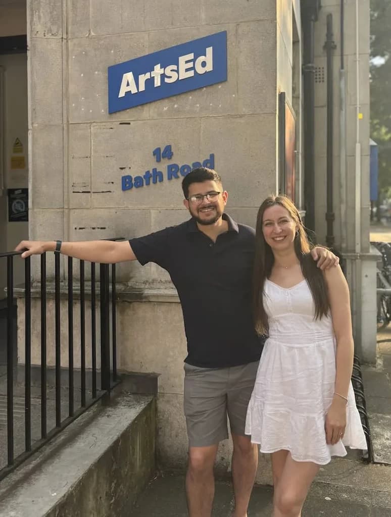 Miguel and Abi founders of Cali Beat Dance salsa school Chiswick